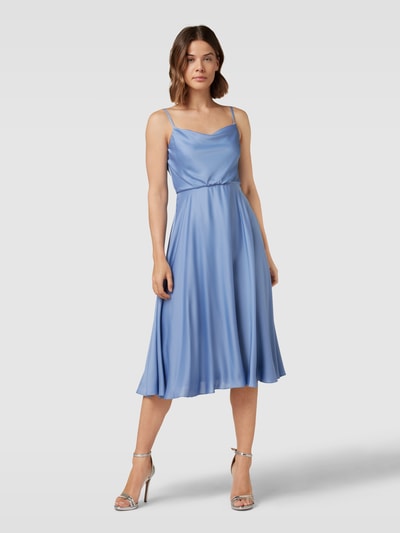 Jake*s Cocktail Cocktailkleid mit Reißverschluss Jeansblau 1