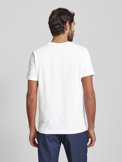 JOOP! Collection T-Shirt mit Motiv-Print Modell 'Brisko' Weiss 5