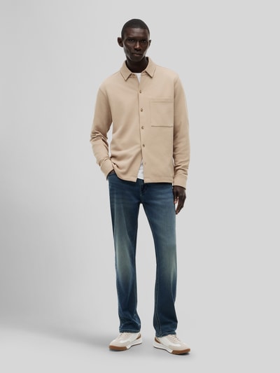 Tommy Hilfiger Kurtka koszulowa o kroju regular fit z czystej bawełny Beżowy 1