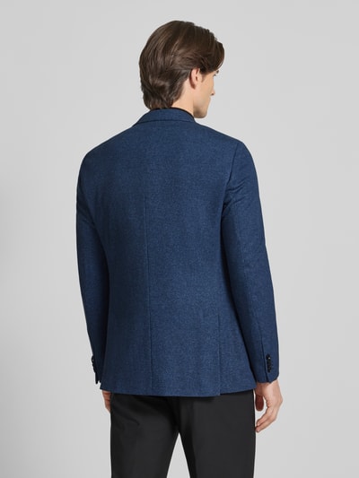 Carl Gross 2-knoops colbert met reverskraag, model 'Faith' Bleu - 5