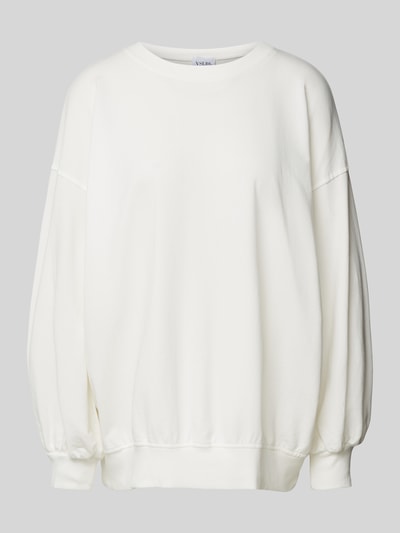 VILLA SOPHIE Oversized sweatshirt met ronde hals, model 'ESSENTIALS' Offwhite - 2