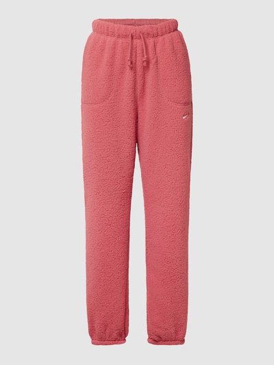 NIKE TRAINING Sweatpants met imitatiebont Felroze - 2