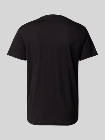 Emporio Armani T-Shirt mit Label-Patch Black 3