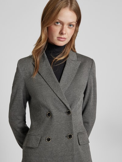 Christian Berg Woman Selection Blazer met reverskraag Antraciet - 3