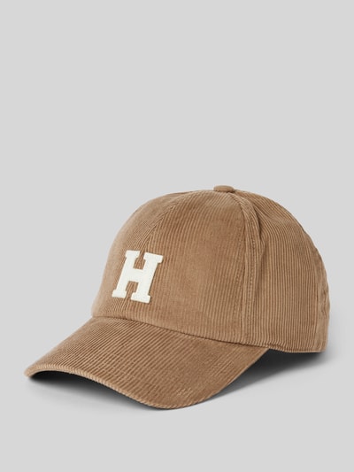 Hartford Basecap mit Logo-Stitching Beige 1