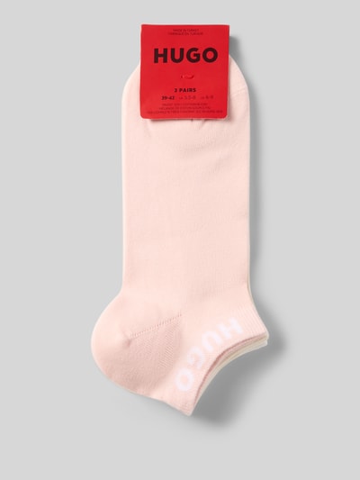 Produktfoto, Socken aus Baumwoll-Mix im 3er-Pack von HUGO, damskie skarpetki, kolor jednolity, ściągacz prążkowany, multipack, tekstura gładka