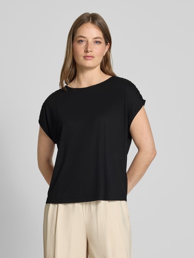 OPUS T-Shirt mit Rundhalsausschnitt Modell 'Sanuela' Black 4