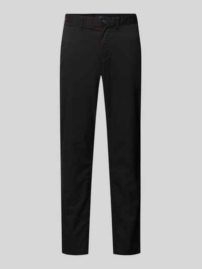 MCNEAL Slim fit stoffen broek met viscose Zwart - 2