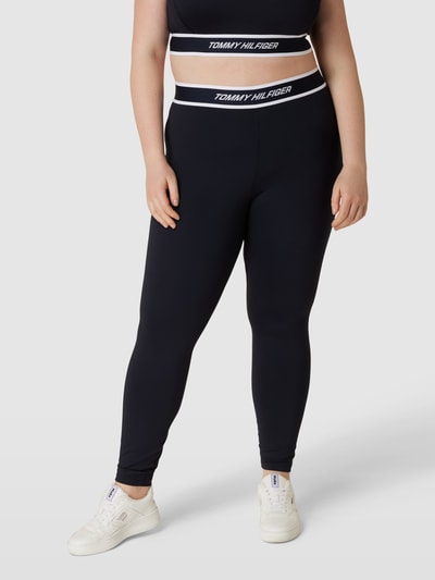 Tommy Hilfiger Curve PLUS SIZE Leggings mit Label-Details Marine 4