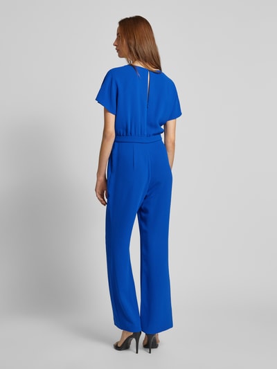 comma Jumpsuit mit Taillengürtel Royal 5