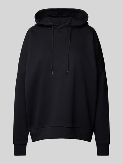 Noisy May Hoodie mit gerippten Abschlüssen Modell 'ALDEN' BLACK 2