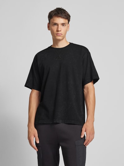 ADIDAS SPORTSWEAR T-shirt met labelstitching Zwart - 4