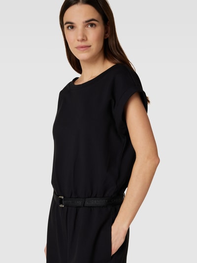 comma Casual Identity Jumpsuit mit Taillengürtel Black 3