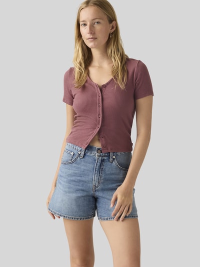 Levi's® regular fit korte jeans met 5-pocketmodel Jeansblauw - 1