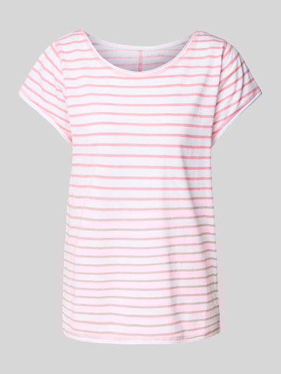 Christian Berg Woman T-Shirt mit Kappärmeln Pink 2