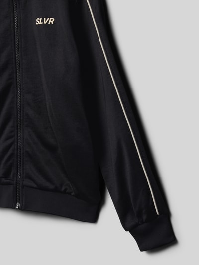 s.Oliver RED LABEL Regular Fit Sweatjacke mit Baumwoll-Anteil Black 2