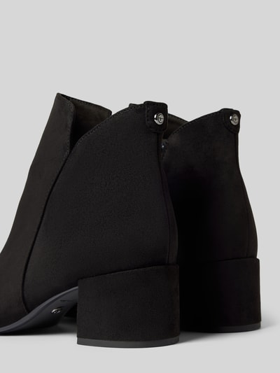 Tamaris Stiefeletten mit Label-Detail und Blockabsatz Black 2