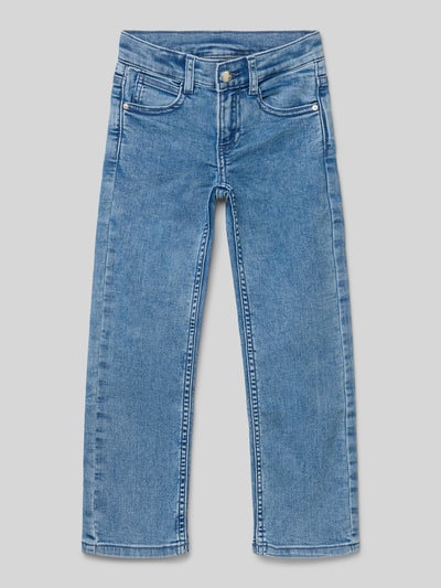 s.Oliver RED LABEL Slim Fit Jeans aus Baumwoll-Mix Blau 1