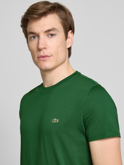 Lacoste T-Shirt mit Rundhalsausschnitt Gruen 3