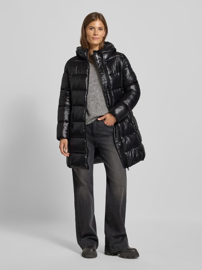 SAVE THE DUCK Steppjacke mit Kapuze Modell 'INES' Black 1