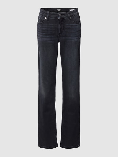Cambio Jeans in 5-pocketmodel, model 'PIPER' Zwart - 2