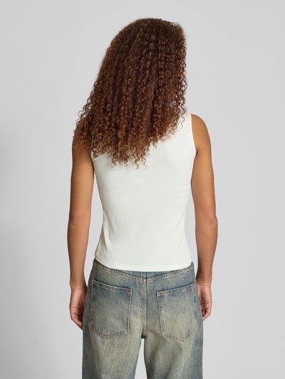 Only Slim Fit Tank Top aus Baumwoll-Mix Modell 'SIMPLE' Offwhite 5