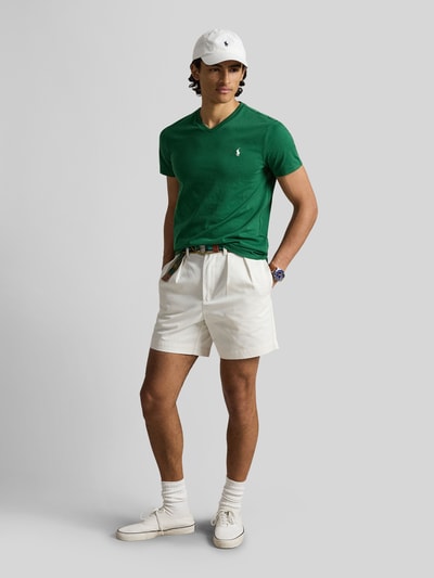 Polo Ralph Lauren Regular Fit T-Shirt aus reiner Baumwolle Gruen 1