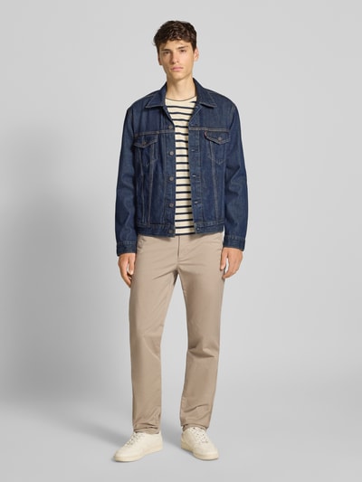 Calvin Klein Jeans Slim fit chino met steekzakken Beige - 1