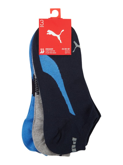 Puma Sneakersocken im 3er-Pack  Blau 2