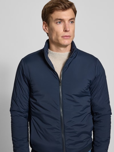 SCANDINAVIAN EDITION Jacke mit Stehkragen und Zweiwege-Reißverschluss Marine 3