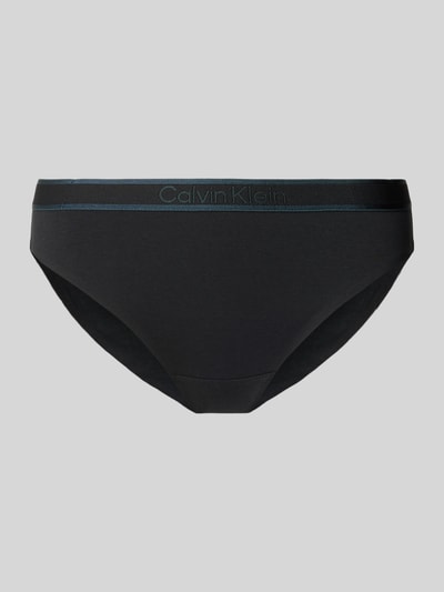 Calvin Klein Underwear Slipy z paskiem z logo Czarny 1