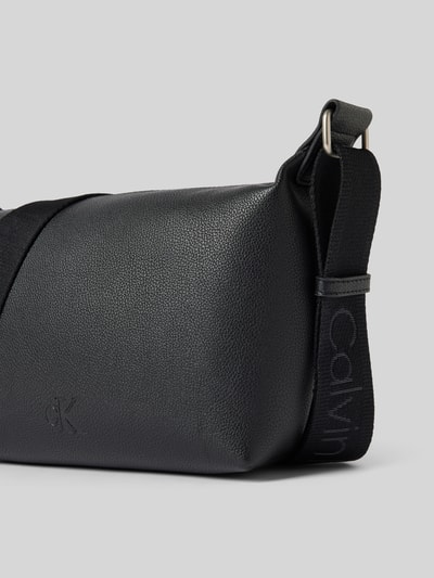 Calvin Klein Jeans Handtasche mit Label-Prägung Modell 'OVER WEBBING' Black 3