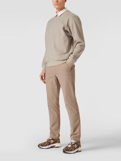 BOSS Slim Fit 1-Knopf-Sakko  aus Schurwolle Beige 1