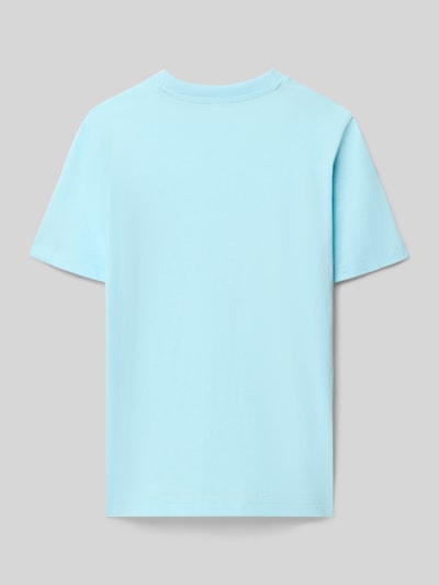 s.Oliver RED LABEL Regular Fit T-Shirt aus reine Baumwolle Helltuerkis 3
