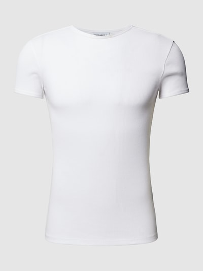 REVIEW T-shirt met ronde hals Wit - 2