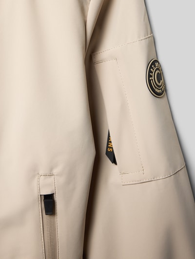 Productfoto, Regular Fit Jacke mit Stehkragen Modell 'Barnsley' van CARS JEANS, beige, elastische materiaalmix, logodetail, ritszak, kindermaten