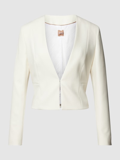 BOSS Black Women Blazer met deelnaden, model 'Jamaisa' Offwhite - 1