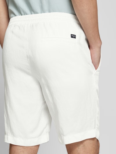 Strellson Shorts mit elastischem Bund Modell 'Kaji' Offwhite 3