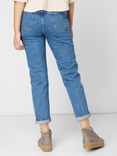 Closed Stone-washed mom fit jeans met hoge taille  Jeansblauw - 4