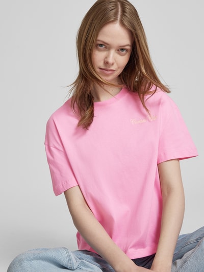 Rich & Royal T-Shirt mit Motiv-Print Pink 3