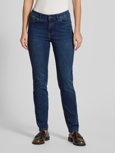Christian Berg Woman Skinny Fit Jeans mit 5-Pocket-Design Jeansblau 4