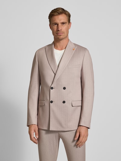 DIGEL Regular Fit Sakko mit Reverskragen Modell 'Atos' Beige 4