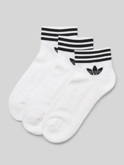 adidas Originals Sokken met labelprint in een set van 3 paar Wit - 1