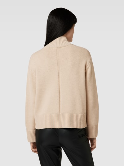 Tommy Hilfiger Gebreide pullover met extra brede schouders Beige - 5