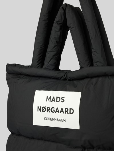 MADS NØRGAARD Handtasche mit Label-Patch Black 3