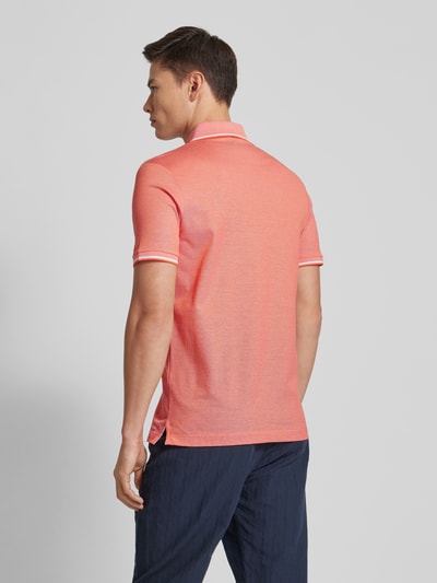Paul & Shark Koszulka polo o kroju regular fit z detalem z logo Pomarańczowy 5