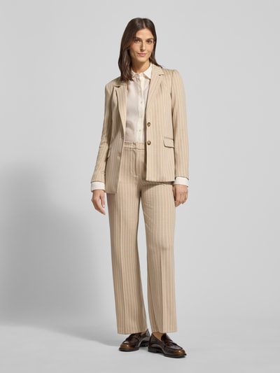 COMMA Blazer mit Reverskragen Beige 1