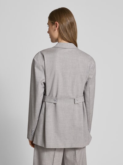 LeGer by Lena Gercke LeGer Studio Kollektion Blazer mit Reverskragen Modell 'Jale' Hellgrau 5