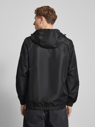 Ellesse Jack met labelstitching, model 'MONT' Zwart - 5