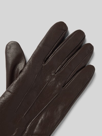 EEM Rękawiczki z prążkowanym wykończeniem Średniobrązowy 3